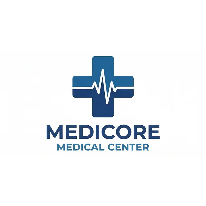 Logo flat para MediCore